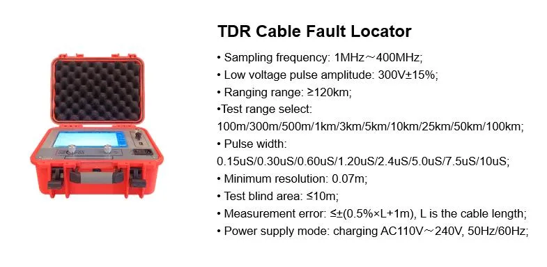 Xzh Test Latest Cable Fault Locator Tdr Fault Distance Location 0